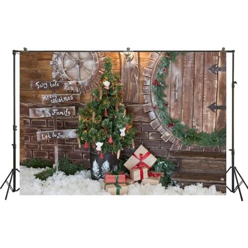 HUAYI Christmas Backdrop Christmas Xmas Holiday Family Party Photography Backdrops Studio Child Baby Photo Background W-3439