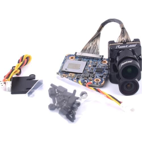 RunCam Hybrid Dual Lens Wide Angle 4K HD Mini FPV Camera HD Recording FOV 145 Degree SONY 8MP Sensor For FPV RC Racing Drone