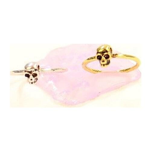 Trendy Skull Rings Cute Cartoon Bone Rings for Unisex