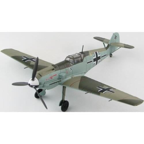 1/72 WWII German Air Force BF109E-3 Me-109 Fighter Alloy Die-casting Aircraft Model Military Weapon Adult Collectible Toy