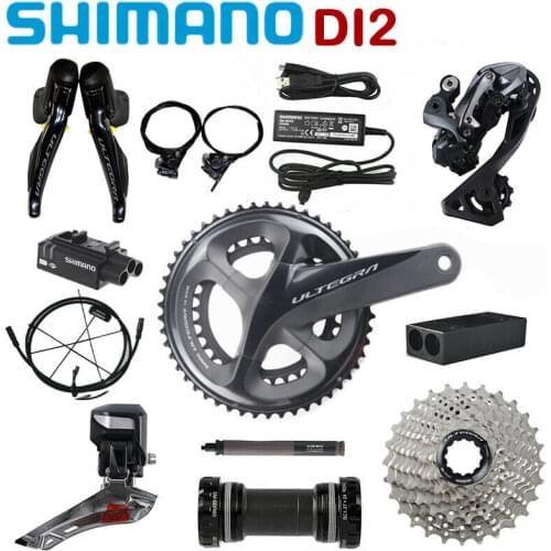 SHIMANO Di2 R8070 Groupset ULTEGRA R8070 Road Bike Bicycle Di2 Electronics Disc Brake Set R8050 Front Derailleur Rear Derailleur