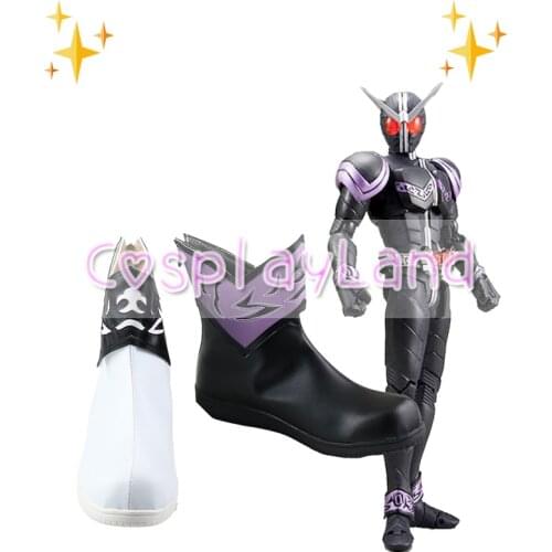 Kamen Rider Masked Rider W fang Joker Cosplay Boots Shoes Men Shoes Costume Customized Accessories Halloween Party Shoes