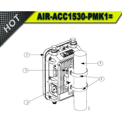 NEW AIR-ACC1530-PMK1 Wall/Pole Mount Bracket Mounting Standard Pole Wall For AIR-CAP1532I-H-K9
