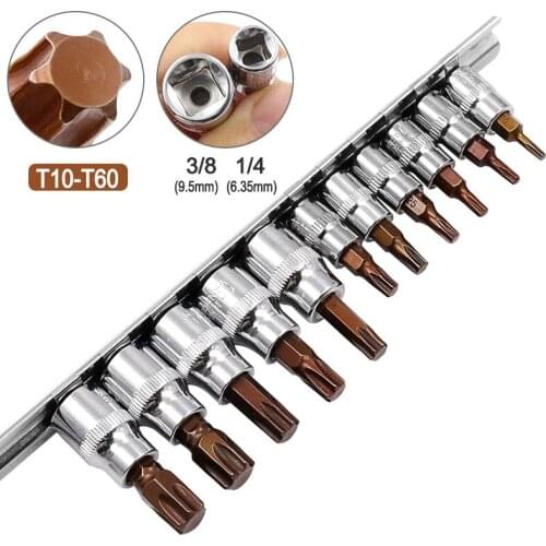 1/4'' 3/8 Drive Socket Adapter Converter Reducer Air Impact Craftsman Socket Wrench Adapter S2 Hand Tools Set Repair Tools