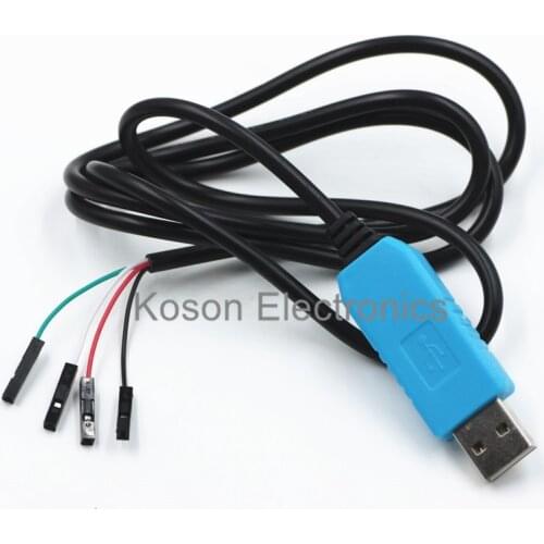 PL2303 TA USB TTL RS232 Convert Serial Cable PL2303TA Compatible with Win XP/VISTA/7/8/8.1 better than pl2303hx