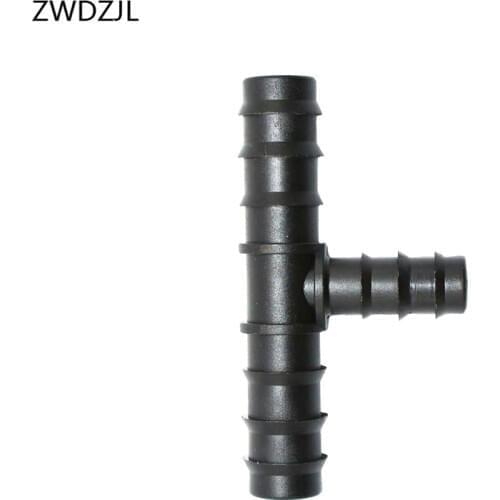 Garden irrigation tee 1/2" to the 5/8" tee connector 20mm to 16mm reducing barb 3 way 16mm hose garden water splitter 3pcs