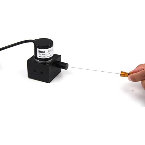 Pull rope pull line displacement sensor pull rope encoder incremental pull line encoder pulse pull rope encoder