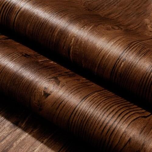 Vintage Wallpaper 3D Imitation Wood Texture Wall Papers Roll Living Room Cafe Restaurant Modern Simple Background Wall Covering