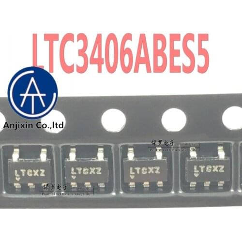 10pcs 100% orginal new switching regulator LTC3406ABES5 LTC3406-ADJ silk screen LTCXZ SOT23-5 in stock