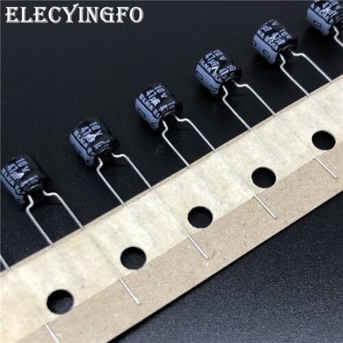 10pcs 47uF 10V47UF ELNA RJG series 6.3x5mm 10V47uF Aluminum Electrolytic capacitor