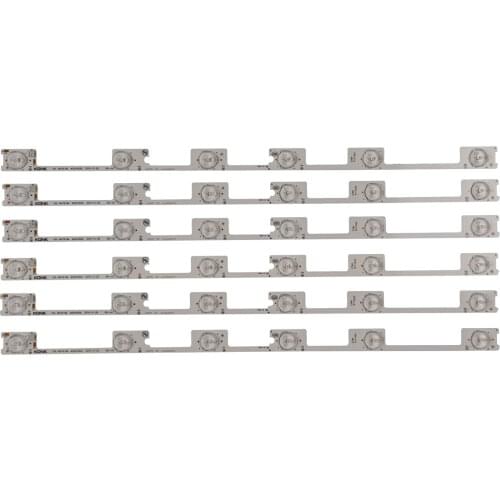442mm LED Backlight strip 6 lamp For KONKA 48'' TV KDL48JT618A KDL48JT618U 6pcs/set