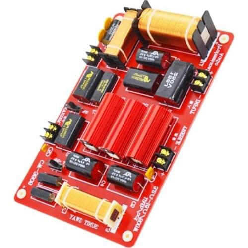 600W Speaker 3 Way Crossover Treble Midrange Bass Professional Stage Speakers Crossover Filter Frequency Divider