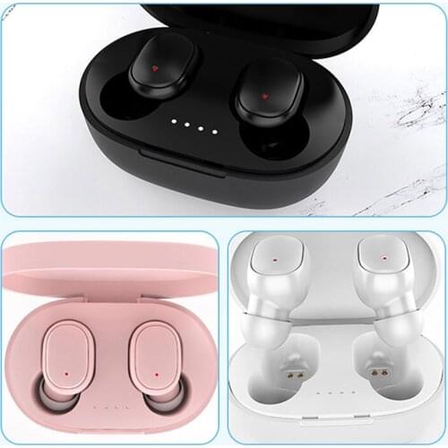 A6S Bluetooth-compatible Headsets For Redmi Airdots Noise Cancelling Wireless Earbuds Earphone TWS Sport Headphone For IPhone
