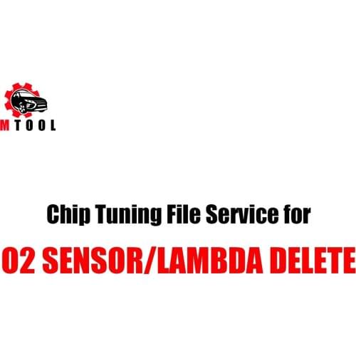 Chip Tuning File Service for Oxygen O2 SENSOR LAMBDA DELETE
