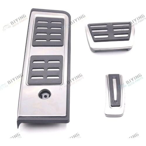 FOR AUDI A4 A5 B9 8W LHD Stainless Steel Automatic AT MT Pedal