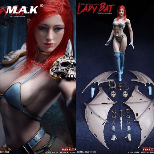 For Collection 1/6 Scale 12 inches TBLeague PL2018-128 Ale Lady Bat Full Set Model for Fans Gifts
