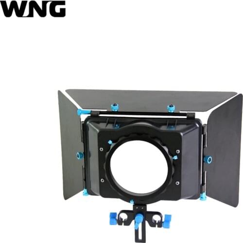M4 DSLR Rig Matte Box for 15MM Rail Rod support follow focus