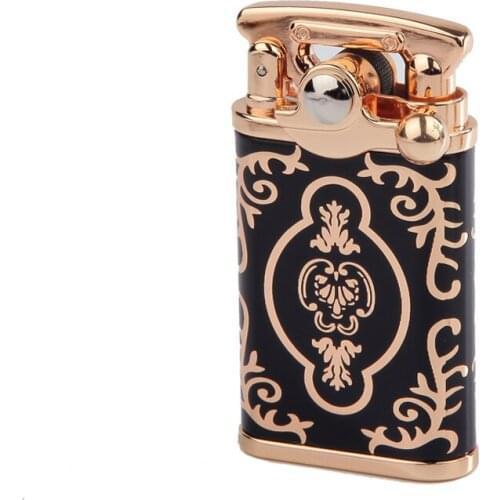 CHIEF Fashionable Desgin Brass Material Kerosene Oil Lighter For Smoking Cigarette Without Gift Box
