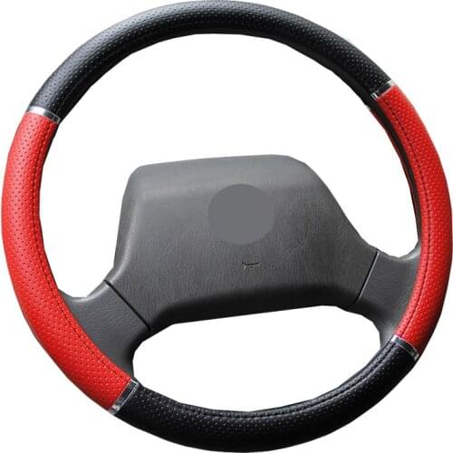 Car Truck Bus Lorry Auto Braid on Steering Wheel Cover Wrap For 36 38 40 42 45 47 50CM Steering Wheel Protecter Accessories