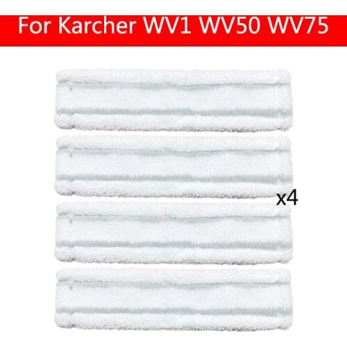 For Karcher WV1 WV50 WV75 Spare Parts Window Cleaning Machine Attachment Replacement Mop Rag Home Accessories Tools