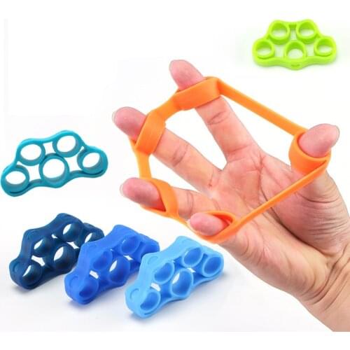 Fitness Resistance Band For Finger Hand Grip Rubber Gums Muscle Power Training Stretch Elastic Band Expander Fitness Equipment
