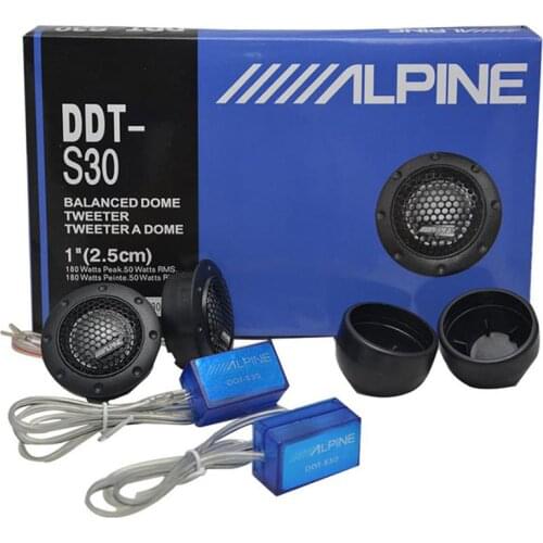 2PCS Tweeter Car Audio Silk Film For Car Modification 180W High-Pitched Audio Loudspeaker Car Audio Loudspeaker Modification