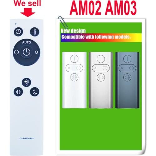 Replacement Remote Control for Dyson AM02 AM03 Excl Mini Tower Fan Pedestal Fan