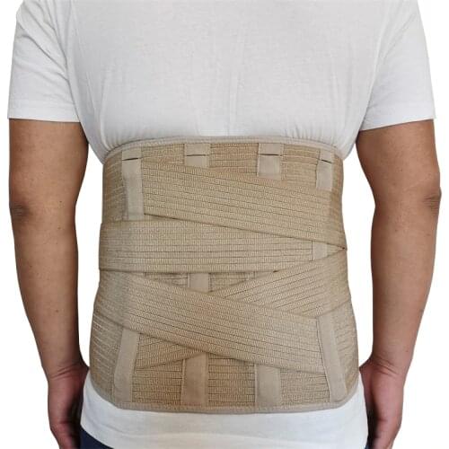 1Pcs Back Support Adjustable Lumbar Back Brace Lumbar Support Belt with Breathable Adjustable Straps Lower Back Pain Relief