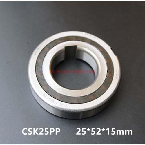 2019 Special Offer Real 1pcs Csk25pp With Keyway Cam Clutch, One Way Bearing ,backstop,sprag Freewheels ,25*52*15 Mm Dual