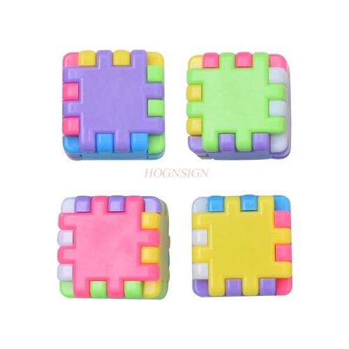4pcs Building Block Pencil Ener Childrens Pencil Ener Pupils Ener Ener Learning Stationery
