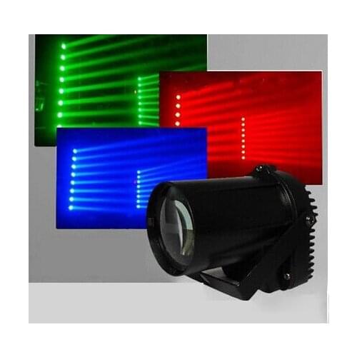 5W Mini LED Pinspot Spotlight Effect Stage Light RGBWYP 6 Color Beam lighting for Dj Disco Mirror Balls Bar ktv DJ Disco show