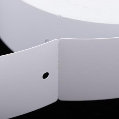 500pcs White Tags Marking Writable Display Labels Garment Clothing Tags