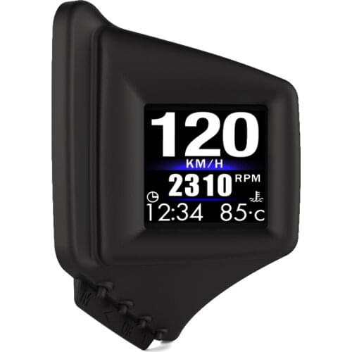 Dual System OBD GPS Car Head-up Display Car Digital Hud GPS Speedometer Odometer Overspeed Alarm Car Speed Projector Dropship