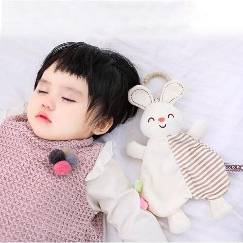 Baby Towel Newborn Stuffed Toys Towels Soft Plush Comforting Toy Soothing Bath Baby Stuff For Newborns Baby Sleep Toys Plush Toy