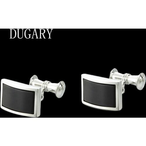 DUGARY Luxury shirt cufflinks for mens Brand cuff buttons cuff links gemelos Square wholesale wedding abotoaduras Jewelry