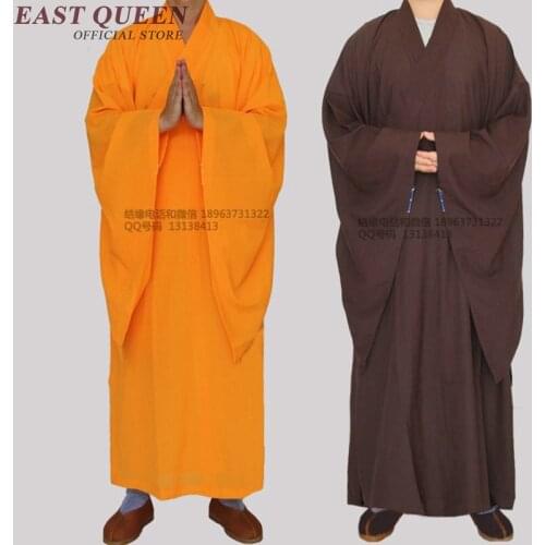 Buddhist monk robes chinese shaolin monk robes shaolin monk clothing buddhist monk clothing high quality AA1093