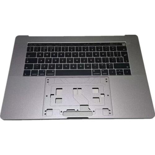 A1707 Topcase UK keyboard with Touch Bar space grey For Macbook pro 15