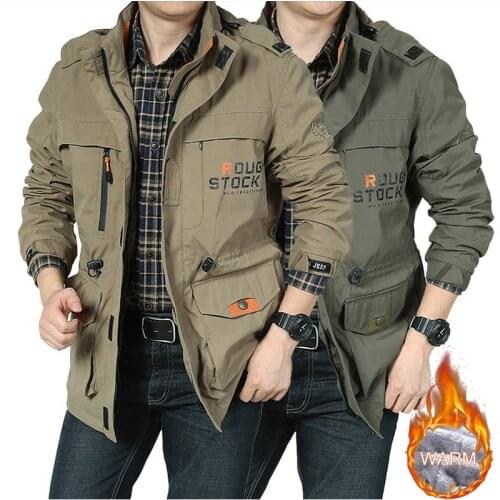 LETSNAGOU Hooded Jackets For Men