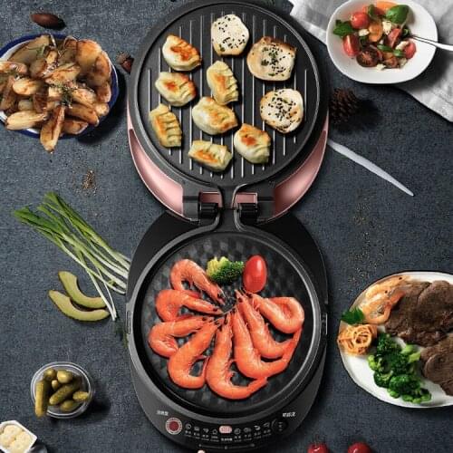 High color electric cake pan household double-sided heating breakfast machine can be disassembled and washed