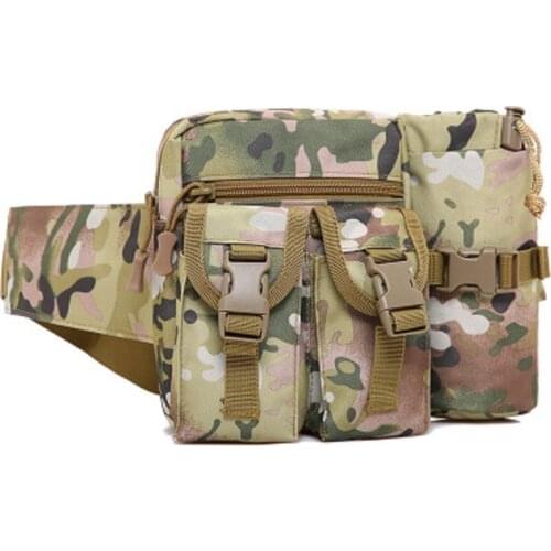 Multifunctional Carp Fishing Bag Outdoor Sports Cycling Kettle Waist Pack Fishing Lures Gear Storage Single Crossbody Tool Bags