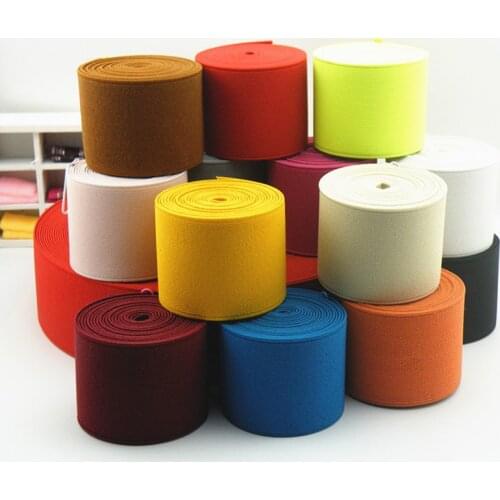5 cm High Elastic Rubber Bands Elastic Band Elast DIY Accessories Elastic Bands For Weaving TJ1595