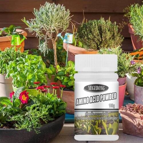 100g Amino Acid Powder Professional Practical Soil Fertilizer Soil Nutrient Powder Plant Soil Water Quality Fertilizer