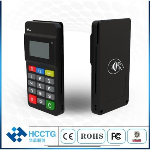 POS All in one Magnetic+NFC+IC smart card bluetooth credit card readers Chip NFC Write for mobile Android and IOS HTY711