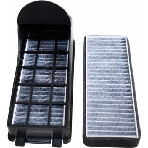 For 2 Pcs Air Carbon Filter For Volkswagen 2011-2019 Polo GOL/Audi A1 8X/Skoda Fabia Rapid Roomster External Filter Assemblies