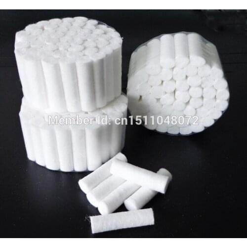 1500PCS Dental Disposable Cotton Rolls Dental Materials Haemostasis Cotton Roll