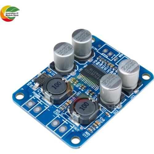 2PCS DC8-24V TPA3118 PBTL 60W Mono Digital Audio Amplifier Board AMP Module Chip 1X60W 4-8 Ohms Replace TPA3110 For Arduino