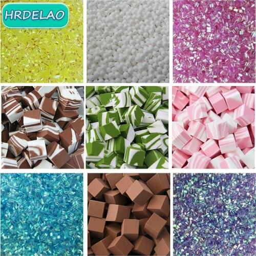 2021 DIY Soft Fruit Slices Addition For Slimes Fluffy Lizun Nail Mobile Supplies Slimes Charm Accessories Toys For Children Gift