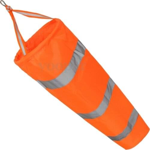 80cm Aviation Windsock Rip-stop Wind Measurement Sock Bag + Reflective Belt