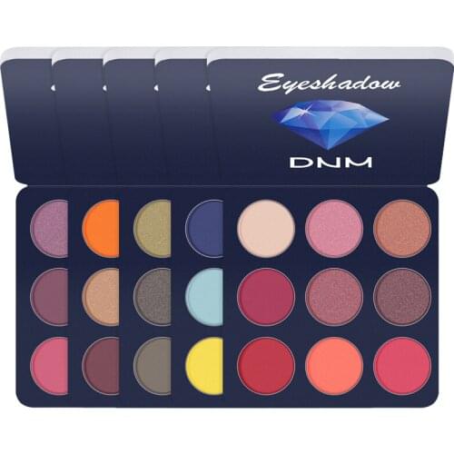 9Colors Glitter Shimmer Matte Eyeshadow Palette Waterproof Long-lasting Sweatproof Easy to Color Shiny Bright Eye Makeup TSLM2