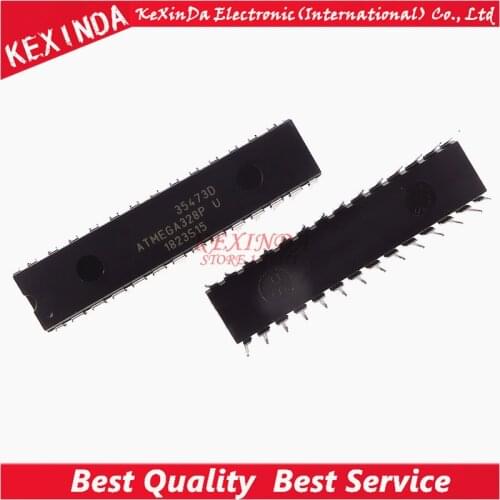ATMEGA328P-PU ATMEGA328P DIP-28 IC 10pcs/lot Free Shipping